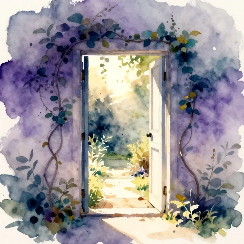 Willkommen zum Microdosing-Kurs — Illustration eines einladenden Einstiegs in die Welt des Microdosings